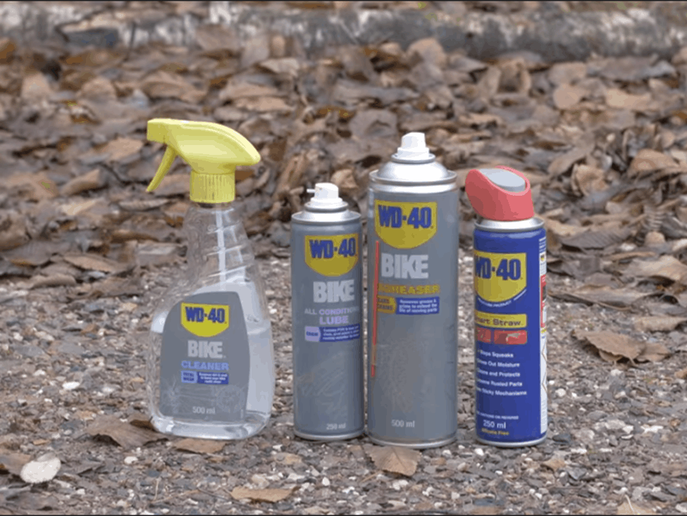 שימושי WD-40 בטיפול אופניים