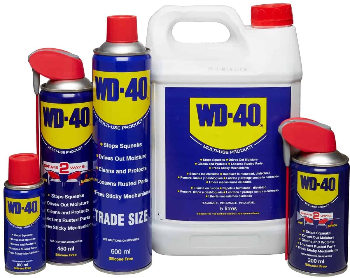 אין ספור שימושים בתרסיס סיכוך WD40