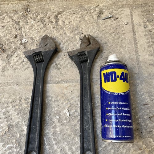 שימון מפתחות שוודים חלודים