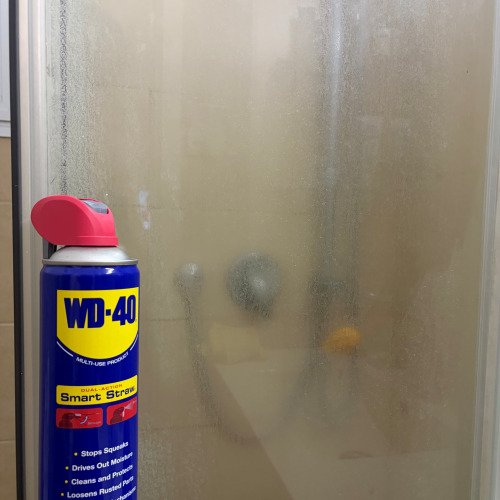 הסרת אבנית עם wd40